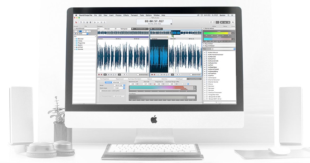 sound forge video editor for mac